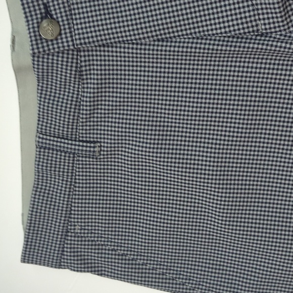 Adidas Golf Ultimate 365 Gingham 10" Shorts Blue Gray Check size 34 - Picture 9 of 9